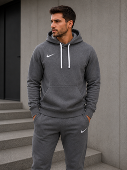 Nike Basic Hoodie Grey