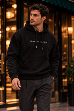 Tommy Hilfiger Regular Hoodie Black