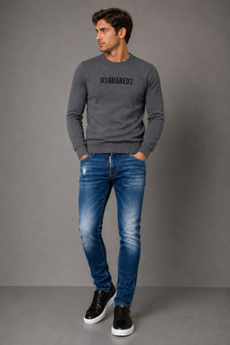 Dsquared2 Knit Pullover Melange