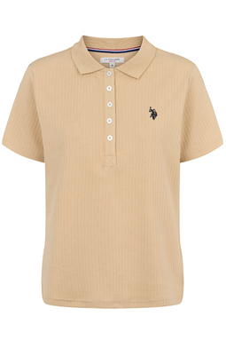 U.S. POLO ASSN. Women Rib Polo Helga Sand
