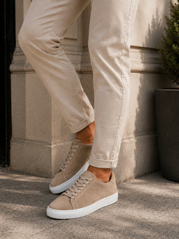 Les Deux Suede Theodor Sneaker Dessert