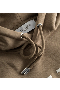 Les Deux Encore Hoodie Walnut