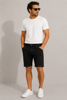 MCS Regular Rob Denim Shorts Black