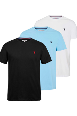 U.S. POLO ASSN. 3-Pack T-shirt Arjun Placid