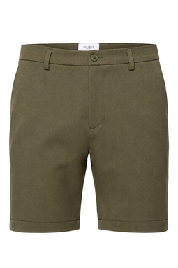 Les Deux Como Reg Chino Shorts Olive