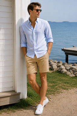 Tommy Hilfiger Regular Scanton Shorts Sand