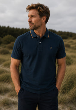 MCS Pique Polo Navy