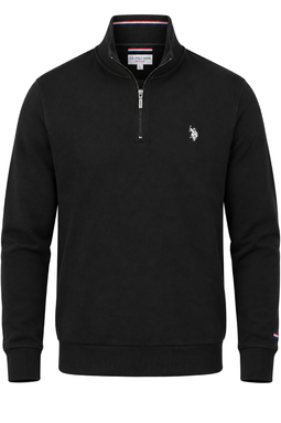 U.S. POLO ASSN. Half-Zip Pullover Kurt Black