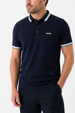 Hugo Boss Contrast Paddy Polo Navy