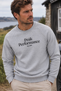Peak Performance Original Crew Sweatshirt Grey
