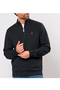 MCS Clement Half-Zip Black