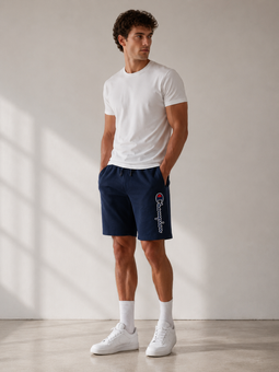 Champion Rochester Shorts Big Logo Navy