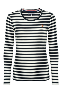 U.S. POLO ASSN. Women L/S T-shirt Chanett Navy