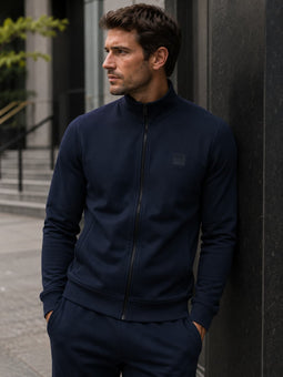 Hugo Boss Zestart Track Zip Jacket Navy