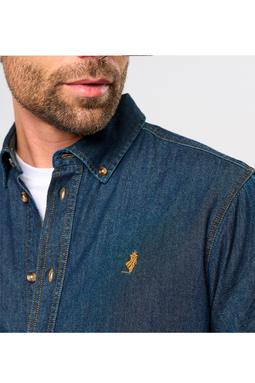 MCS Denim Shirt Tim Dark