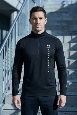 Under Armour Speed Stride 1/2 Zip Black