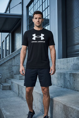 Under Armour Sportstyle Logo Tee Black