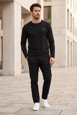 Ralph Lauren L/S Tee Black
