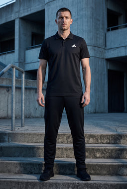 Adidas Essential Polo Aeroready Black