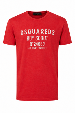 Dsquared2 Boy Scout Tee Red