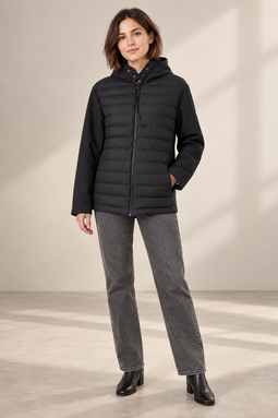 Rains Women 1545 Trekker Scuba Jacket Black
