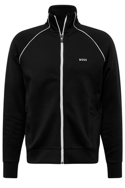 Hugo Boss Skaz 1 Zip-Up Sweatshirt Black