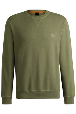 Hugo Boss Patch Logo Sweatshirt Green