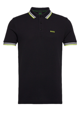 Hugo Boss Contrast Paddy Polo Black