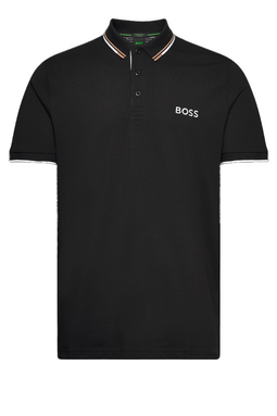 Hugo Boss Paddy Pro Contrast Polo Coal