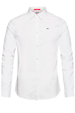 Tommy Hilfiger Stretch Poplin Shirt White