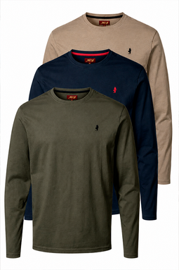 MCS 3-Pack Longsleeve T-shirt Jack Mix