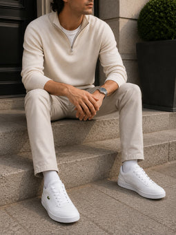 Lacoste Leather Trainer Sneakers White