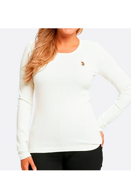 U.S. POLO ASSN. Women L/S T-shirt Carlotta Cloud
