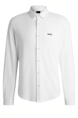 Hugo Boss Shirt Motion Logo White