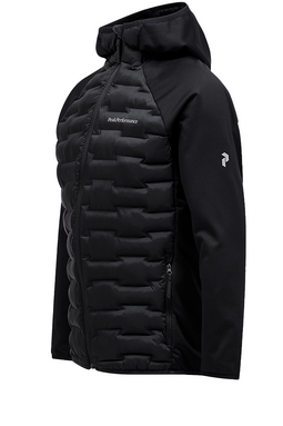 Peak Performance Argon Hybrid Hooded Jacket Black