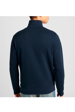 Lyle & Scott Loopback Quarter Zip Navy