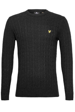 Lyle & Scott Cable Knit Washed