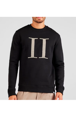 Les Deux Bouclé Sweatshirt Black