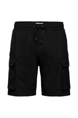 Resteröds Cargo Shorts Lightweight Black