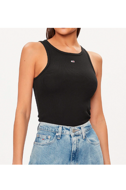 Tommy Hilfiger Women Essential Top Black