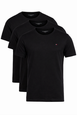 Tommy Hilfiger Regular 3-Pack Tee Black