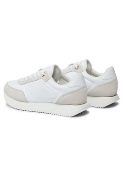 Tommy Hilfiger Women Suede Runner White