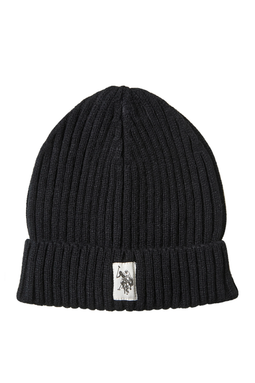 U.S. POLO ASSN. Nor Beanie Black