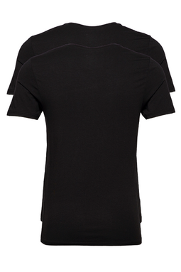 JBS 2-Pack Organic Cotton T-Shirt V-Neck Black