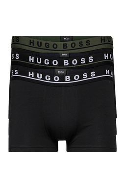 Hugo Boss Trunks 3-Pack Army