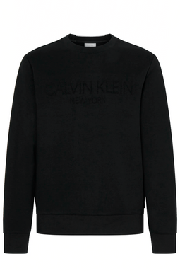 Calvin Klein Embossed Sweatshirt Black