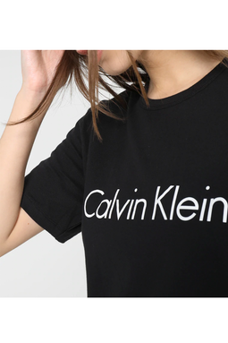 Calvin Klein Women S/S Crew Neck Tee Black