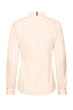 Tommy Hilfiger Women Stripe Shirt Soft Red