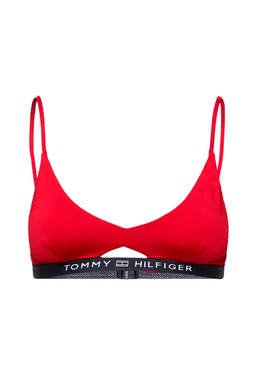 Tommy Hilfiger Women Bralette Bikini Top Red