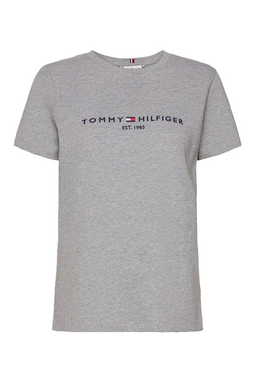 Tommy Hilfiger Women Essential Tee Grey - Luxivo 